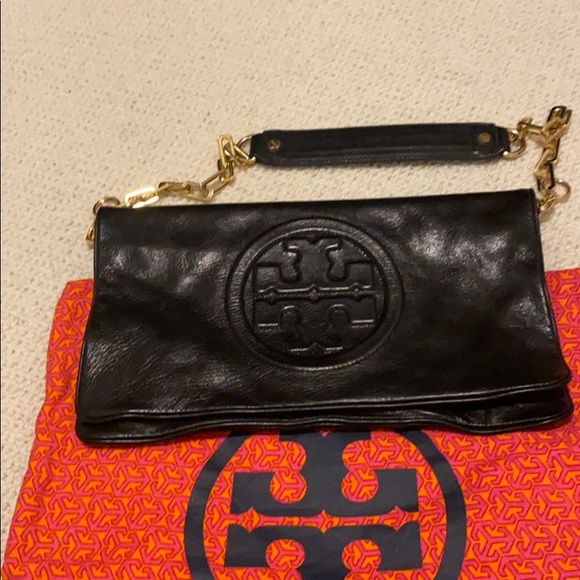 Tory Bursj black leather bag - Picture 2 of 3